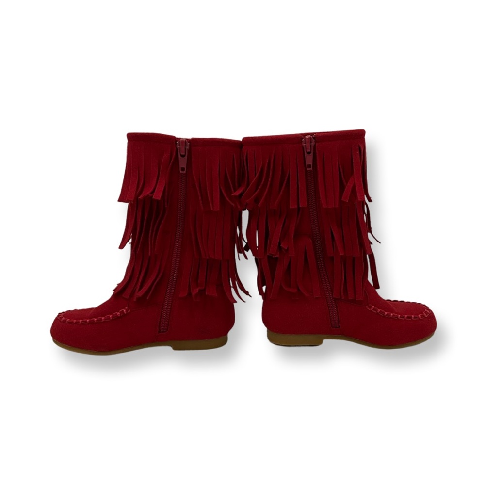 COPY - liv and Mia little girl fringe boots